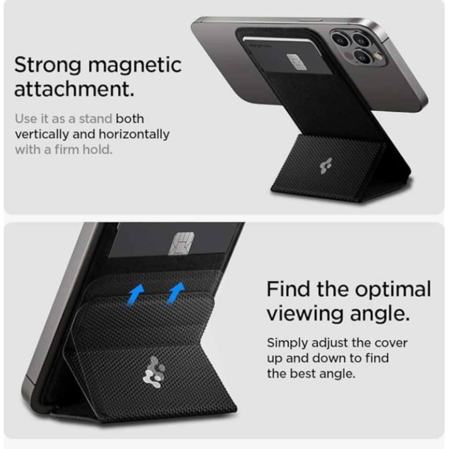 Spigen Smart Fold Magnetic Wallet Card