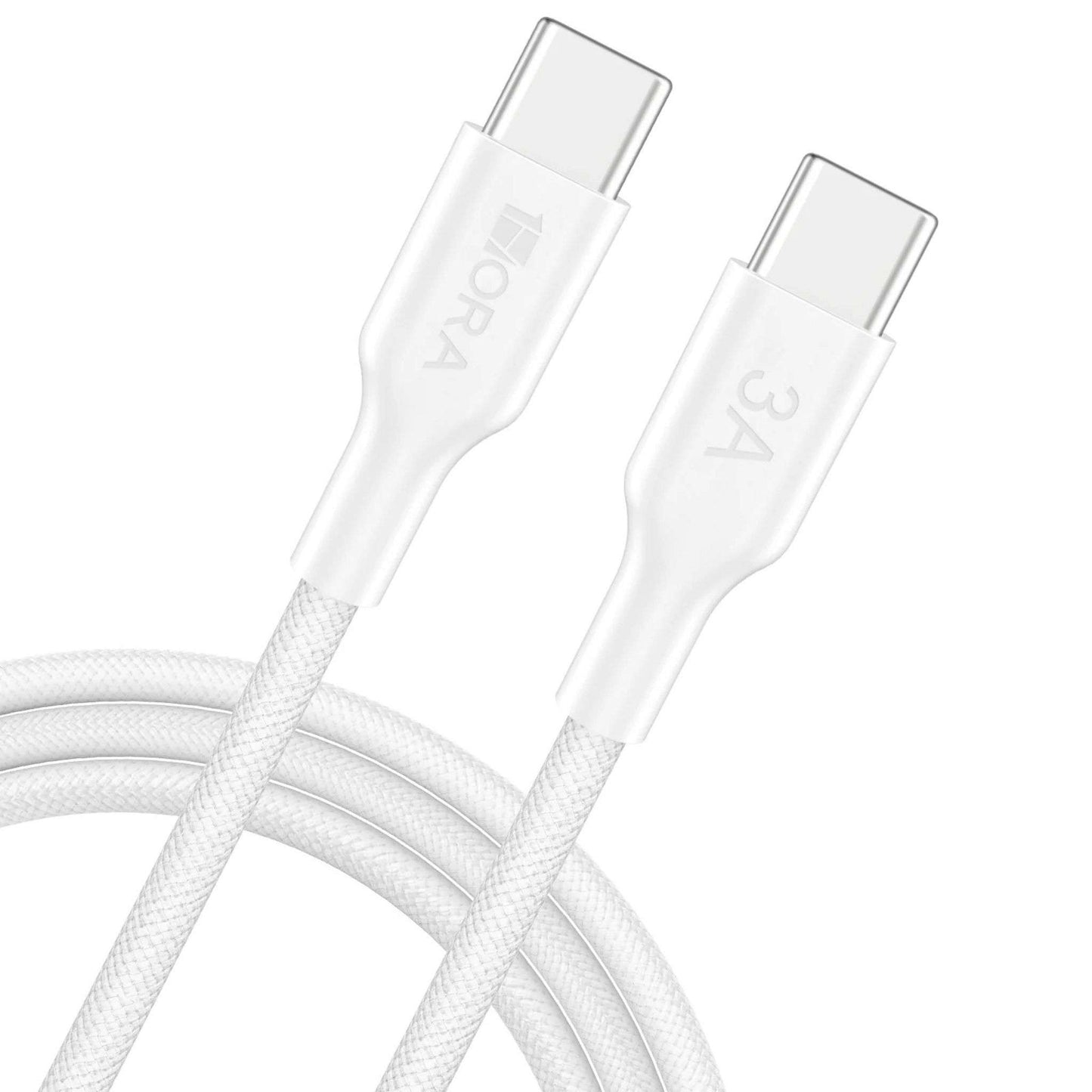 1HORA V8 Series 3A High Density Braided Data Cable TYPE C TO C – CAB267