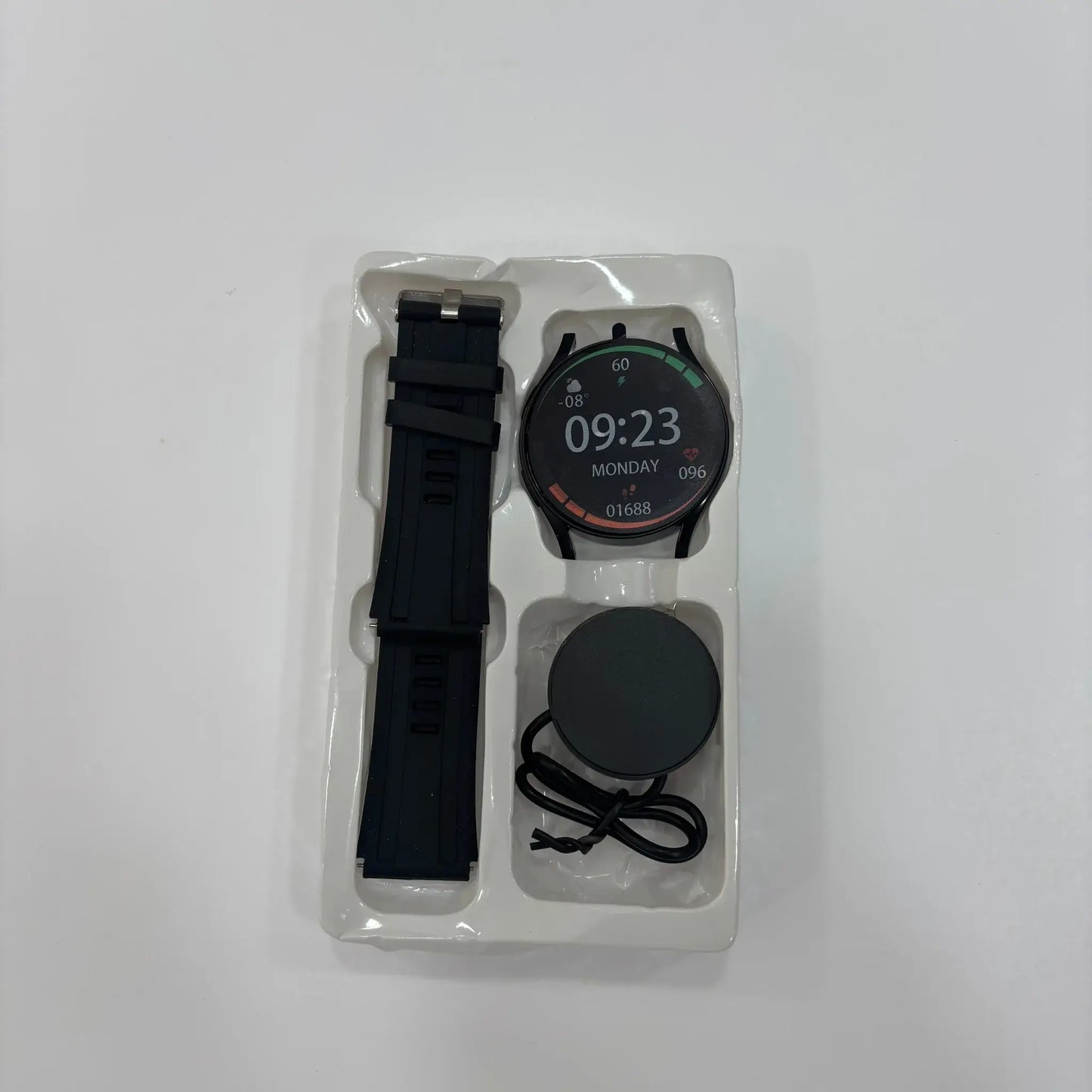 GT1 Round Dial Bluetooth Calling Smart Watch