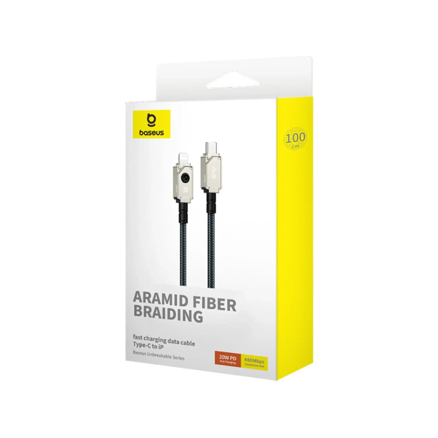 Baseus Type-C to iP Fast Charging Data Cable  Unbreakable Series