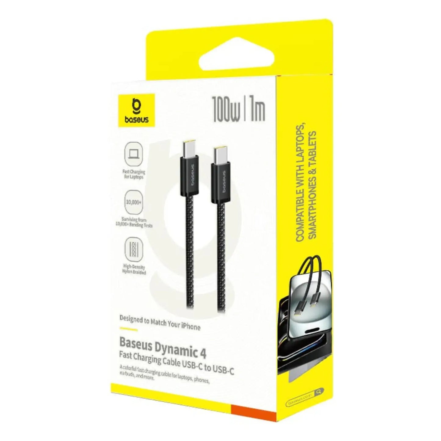 Baseus Dynamic 4 Fast Charging Data Cable USB-C to USB-C 100W