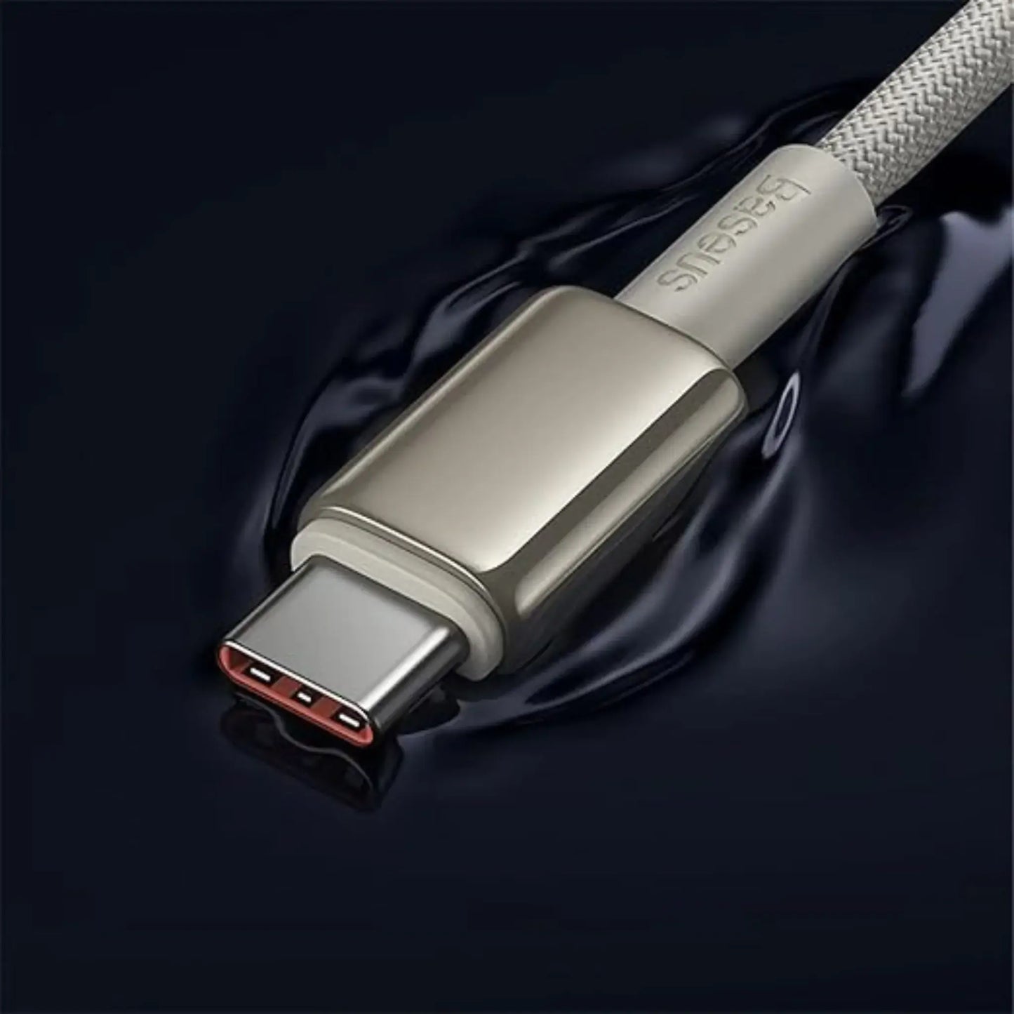 Baseus Tungsten Gold Fast Charging Data Cable Type-C to Type-C 100W 1m