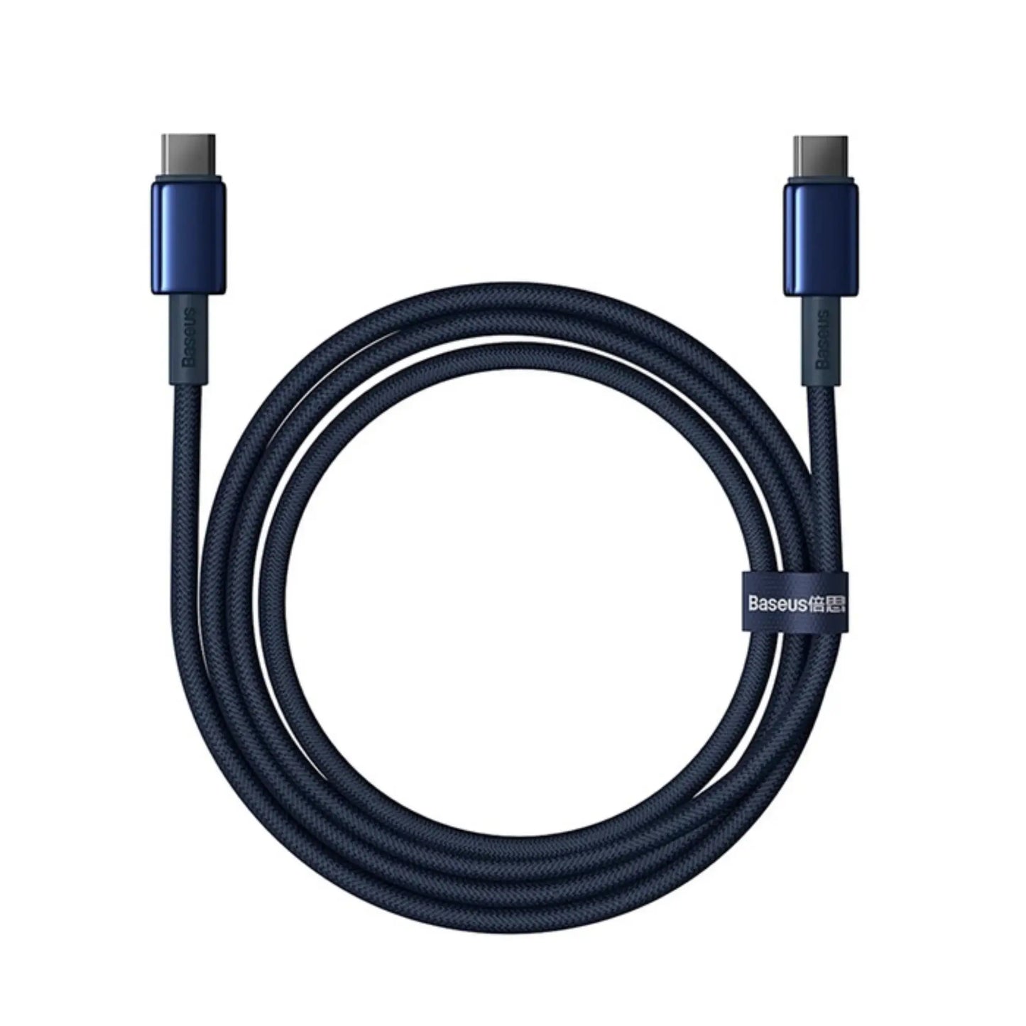 Baseus Tungsten Gold Fast Charging Data Cable Type-C to Type-C 100W 1m