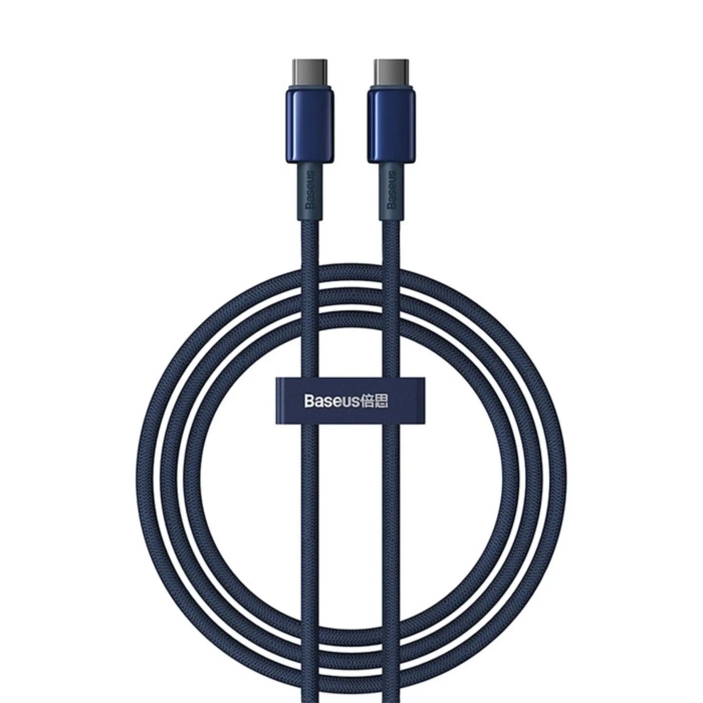 Baseus Tungsten Gold Fast Charging Data Cable Type-C to Type-C 100W 1m