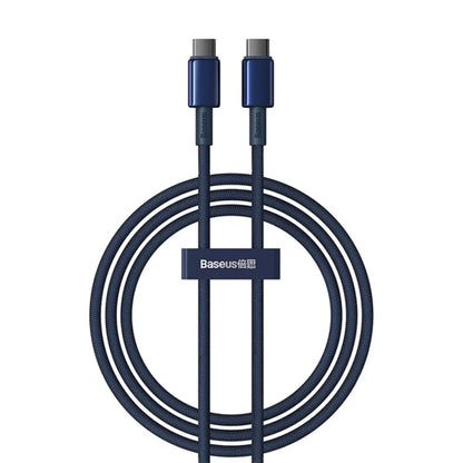 Baseus Tungsten Gold Fast Charging Data Cable Type-C to Type-C 100W 1m