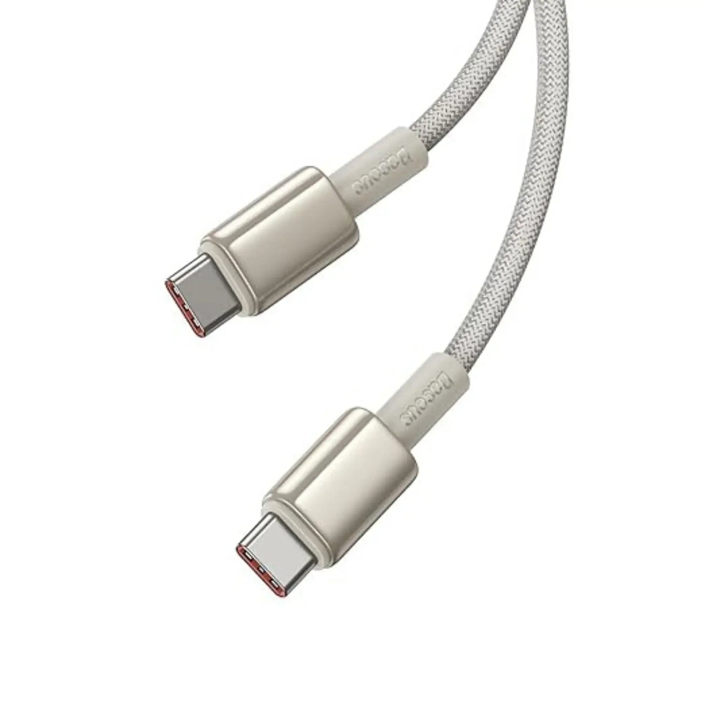 Baseus Tungsten Gold Fast Charging Data Cable Type-C to Type-C 100W 1m