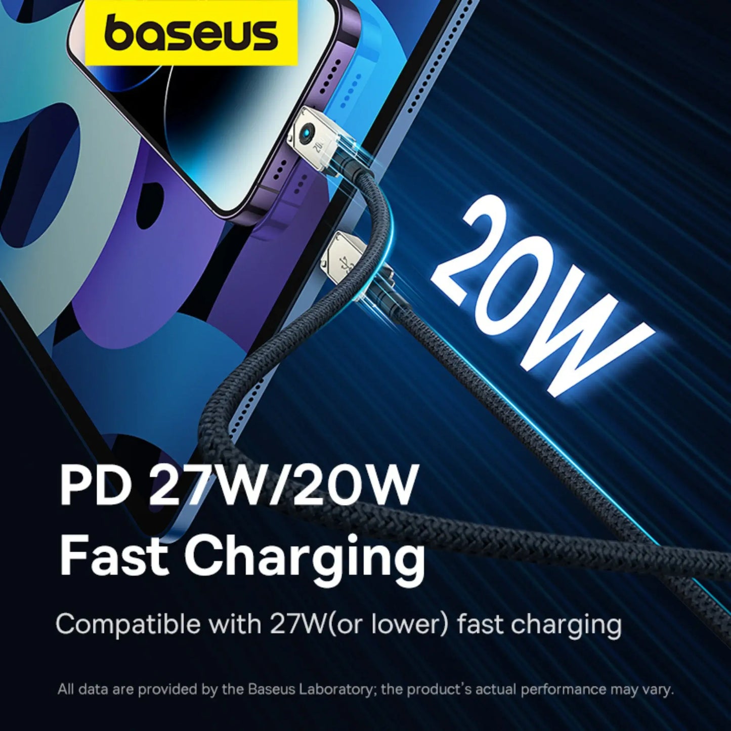 Baseus Type-C to iP Fast Charging Data Cable  Unbreakable Series