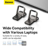 Baseus Slim Laptop Kickstand 2pcs Pack Grey