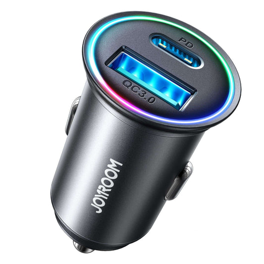 Joyroom JR-CCN04 A+C 60W A+C mini Metal Car Charger