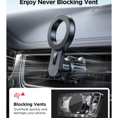 Joyroom Magnetic Car Phone Mount (Air Vent) Black – JR-ZS355
