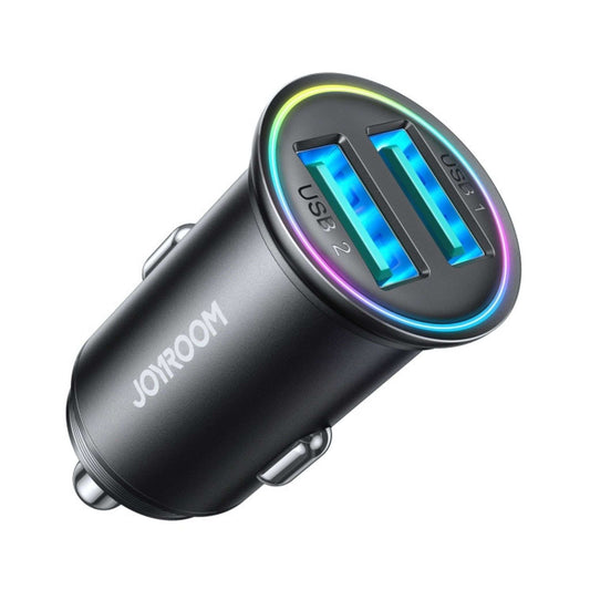 Joyroom CCN03 2USB 24W 2USB mini Metal Car Charger