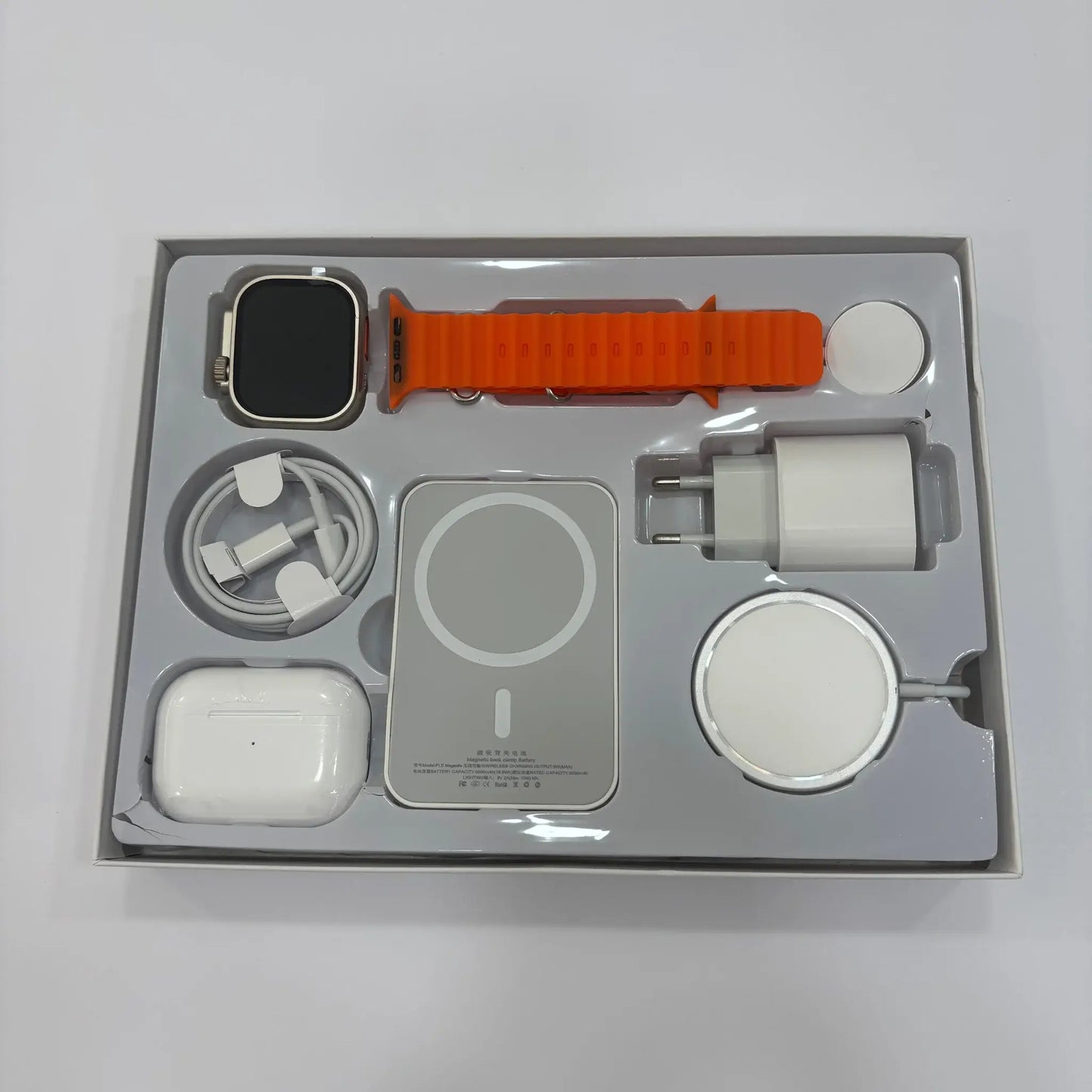 X8 Unique Combination Earbuds + Power Bank + Wireless Charger