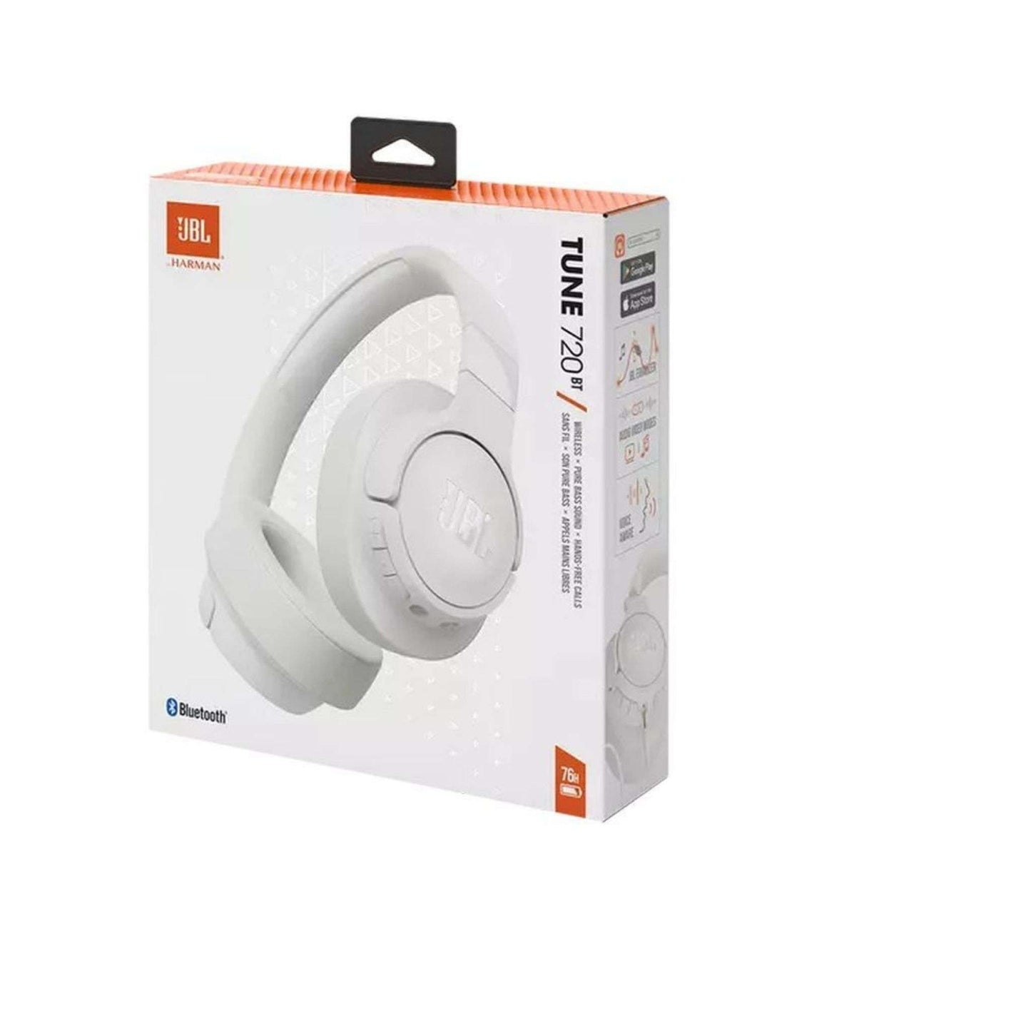 JBL Tune 720BT Wireless Over Ear Headphones with 76 Hours Playtime Dual Pairing & Bluetooth 5.3