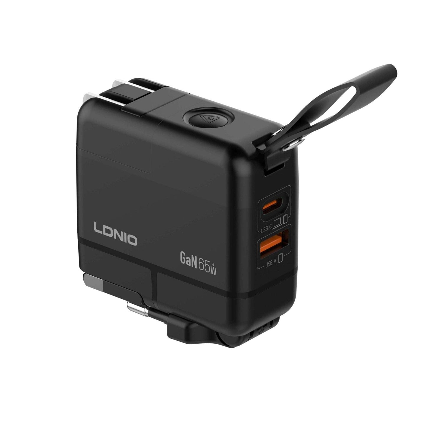 Ldnio Q2618 65W Gan Super Fast Charger – Type – C to Type – C Cable